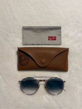 Ray-Ban Round Double Bridge sunglasses